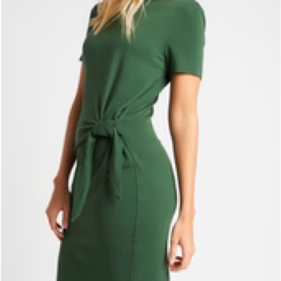 ๐ Kit and Ace Green Tie Dress - Picture 3 of 3